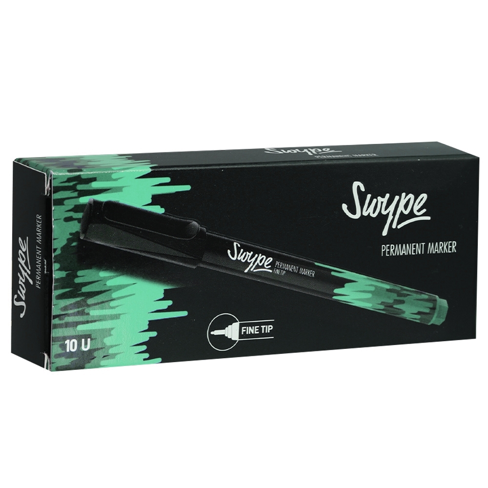 Marker CD/DVD Swype, verde - LINC - imagine 4