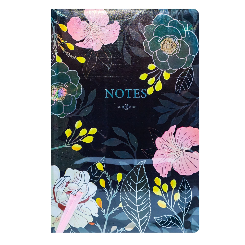 Notes A5, 80 file, Flowers - imagine 6