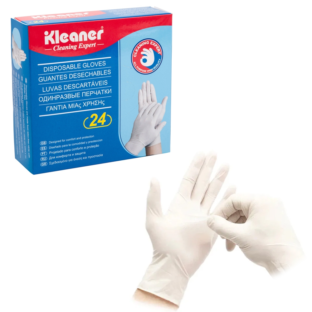 Manusi unica folosinta, 24 buc/set - KLEANER