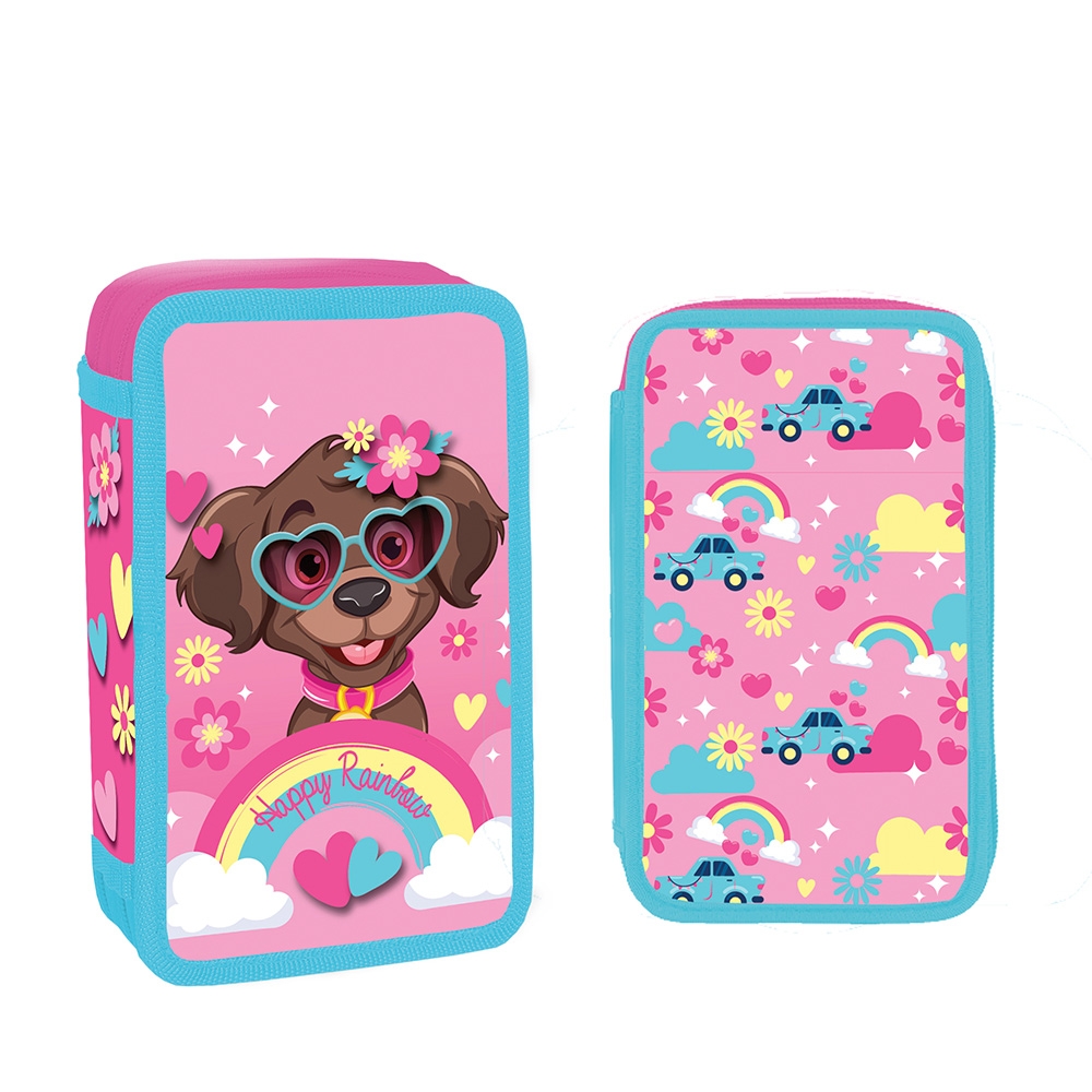 Penar Echipat, 2 Fermoare, 29 Piese, Happy Rainbow - S-Cool