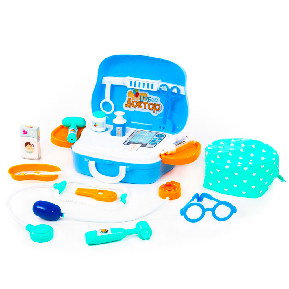 Set doctor in gentuta, 26.6x9.8x21.7 cm, Polesie - imagine 5