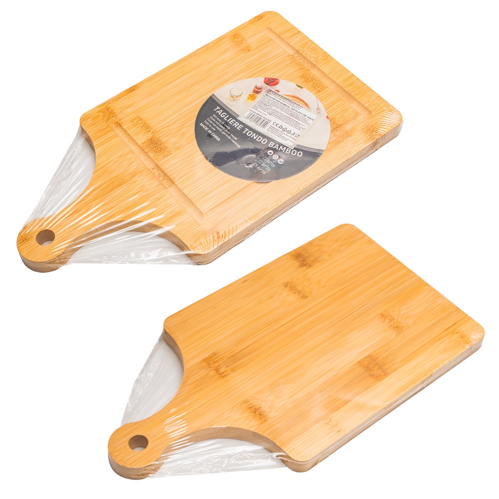 Tocator din bambus, 28x15,5x1 cm