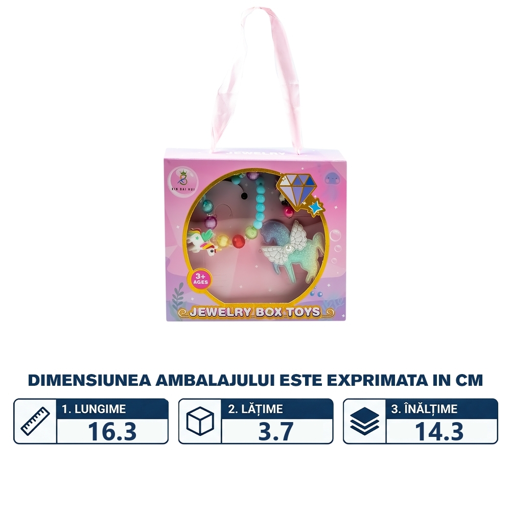 Accesorii frumusete, 16x14x3.5 cm - imagine 2