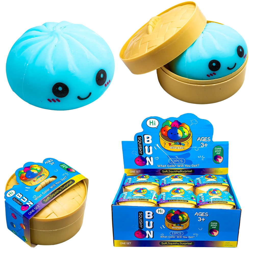 Jucarie antistres, Squishy Dumpling - Pastel