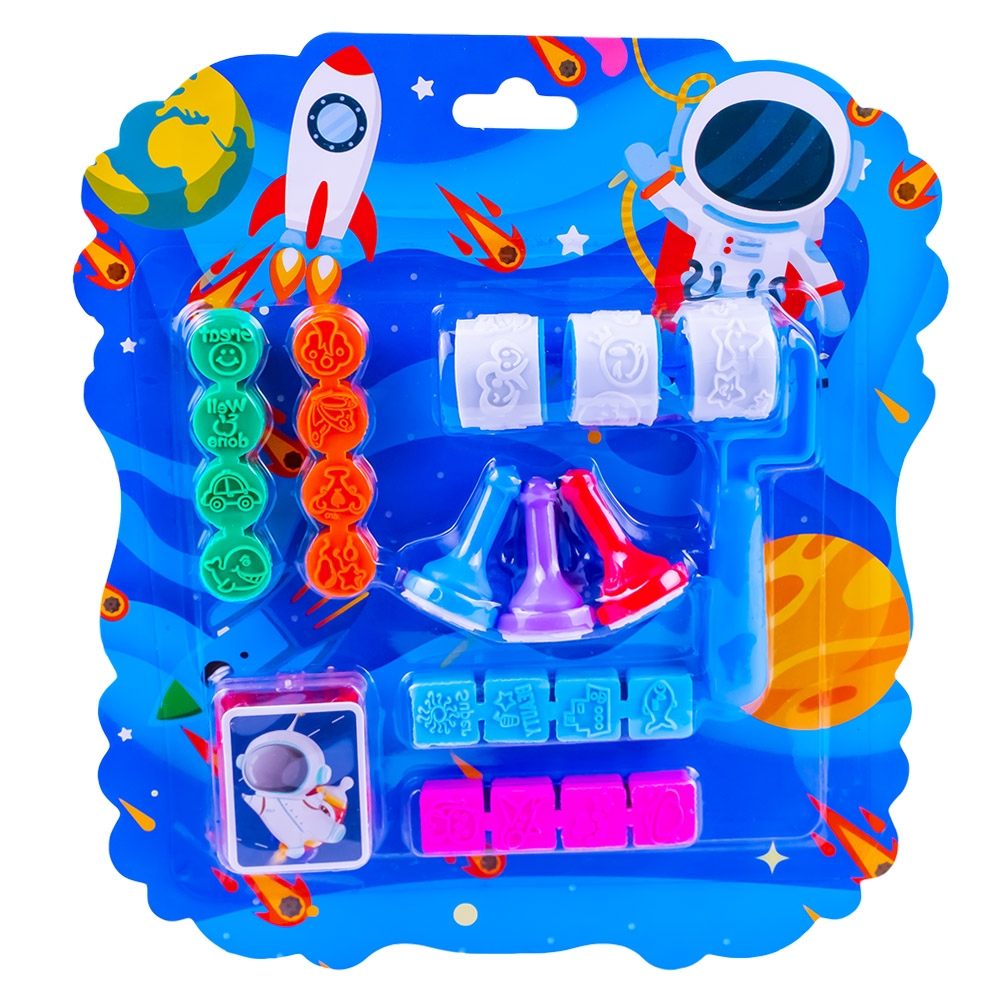 Stampilute + accesorii, 1 set/blister