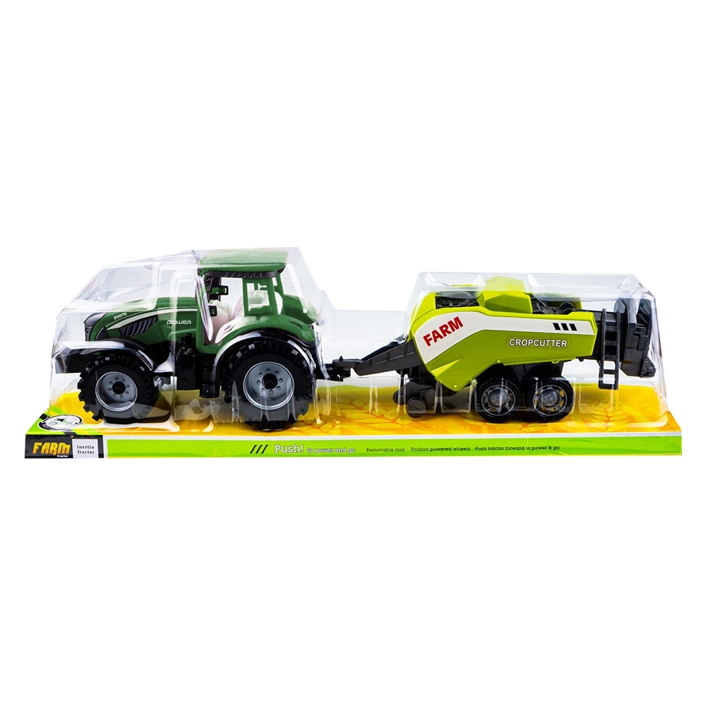 Tractor + balotiera, frictiune - imagine 4