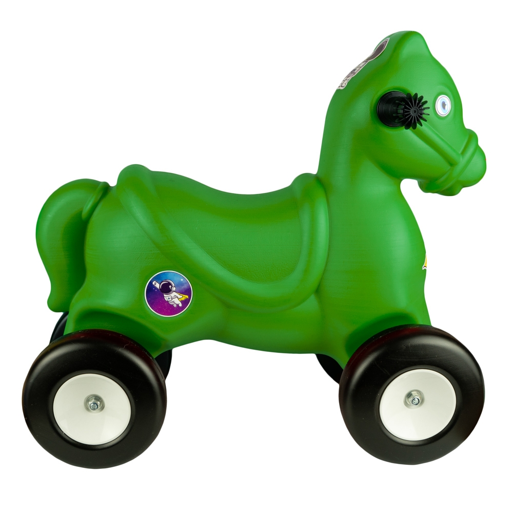 Calut cu roti, verde - ROBENTOYS - imagine 6