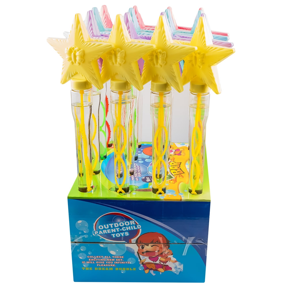 Baloane de sapun, 45 cm, cu led, Stea - imagine 4