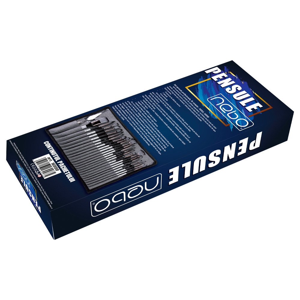 Set pensule profesionale - NEBO - imagine 6
