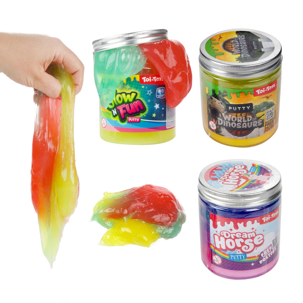 Slime fosforescent, recipient XL - Toi-Toys