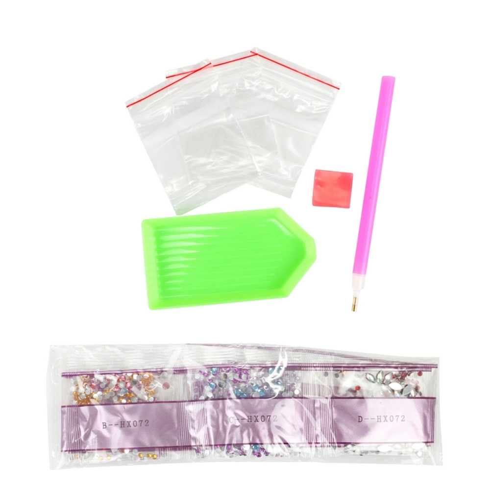 Set creatie cu diamante, lampa unicorn - Toi-Toys - imagine 5