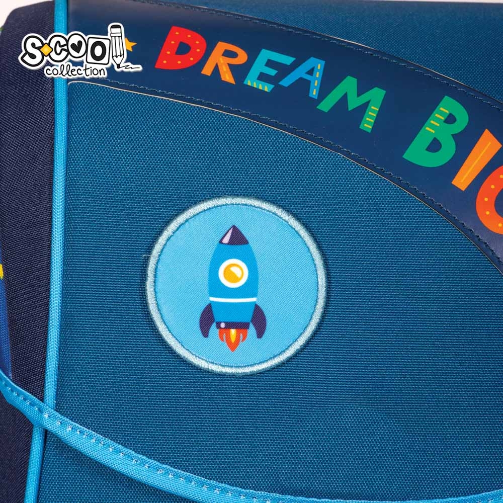 Ghiozdan anatomic, 30x22x42 cm, DREAM BIG - S-COOL - imagine 6