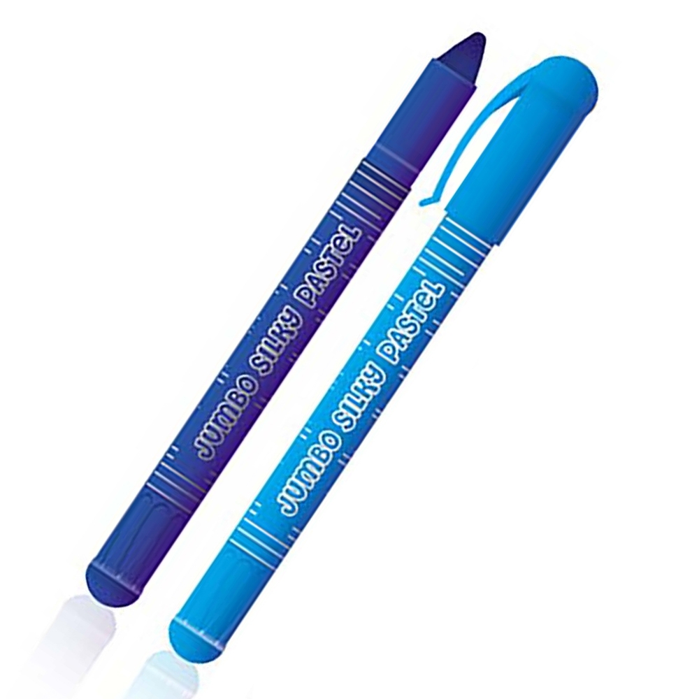 Creioane pastel Jumbo, Lavabile, 12culori/set - S-COOL - imagine 5