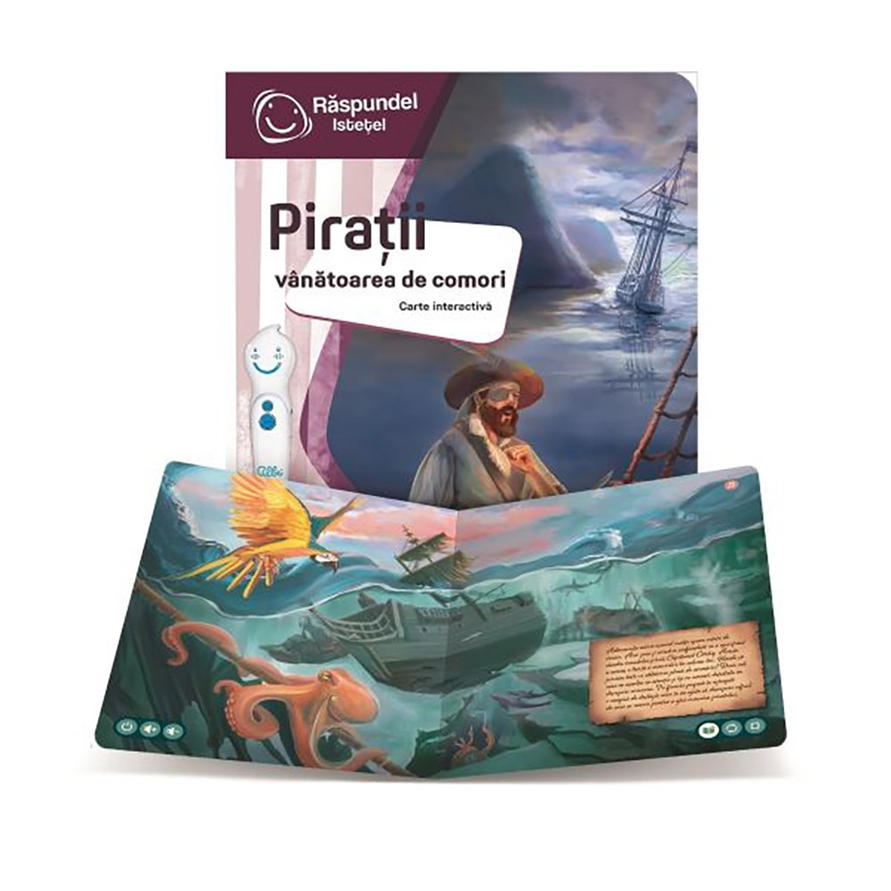 Raspundel istetel, Carte Piratii - Vanatoarea de comori, ALBI - Blackfire - imagine 3