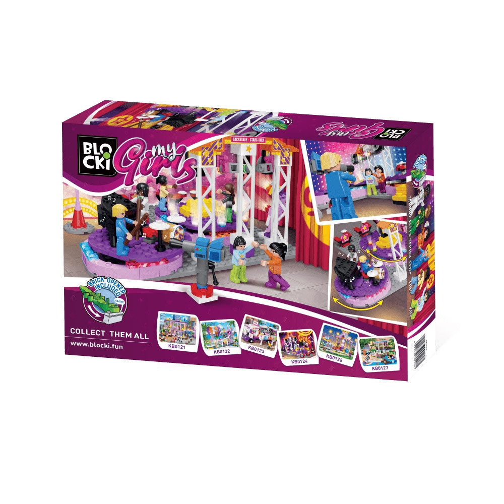 Blocki My Girls, Scena de spectacol, 290 piese - imagine 4