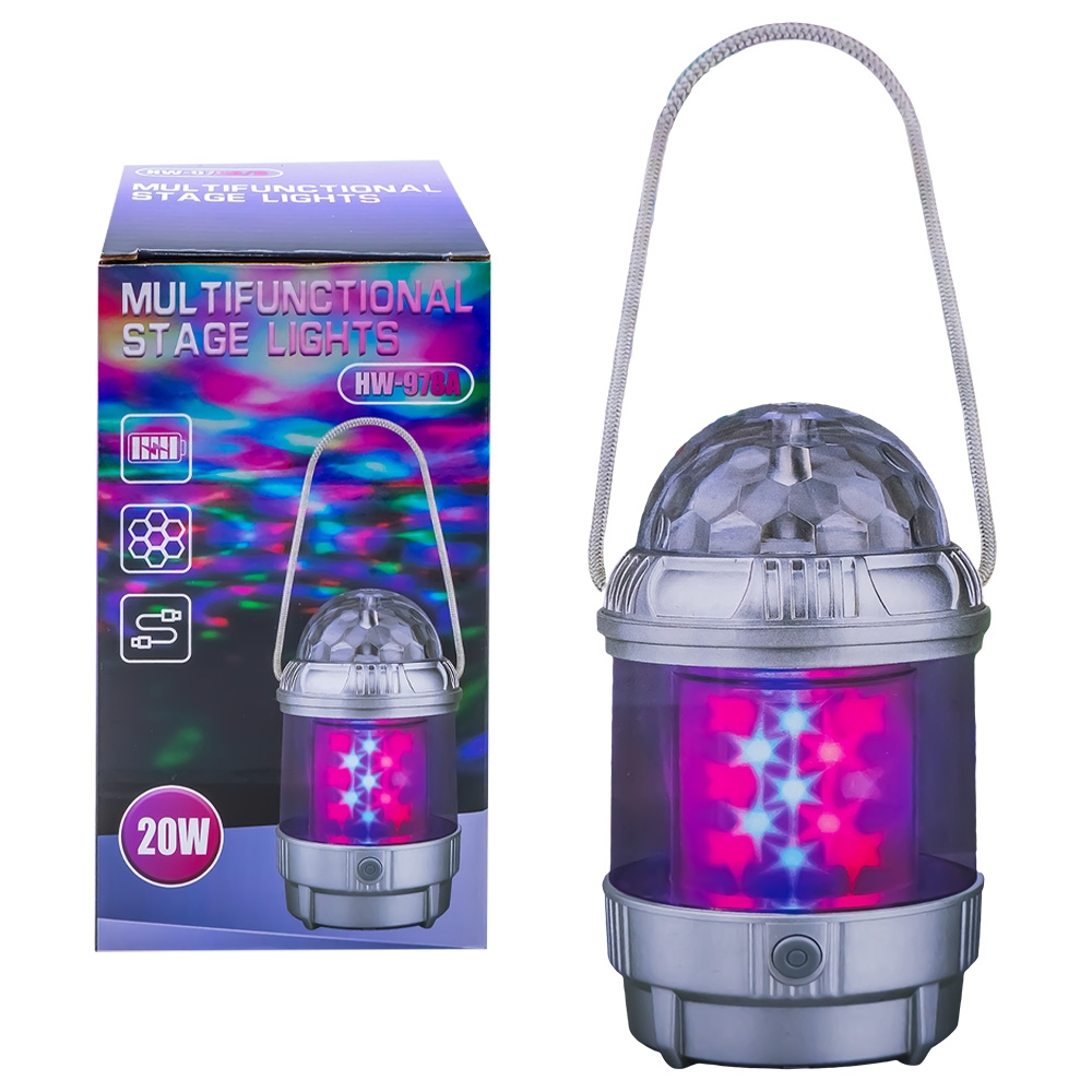 Lampa felinar + proiector, Stelute