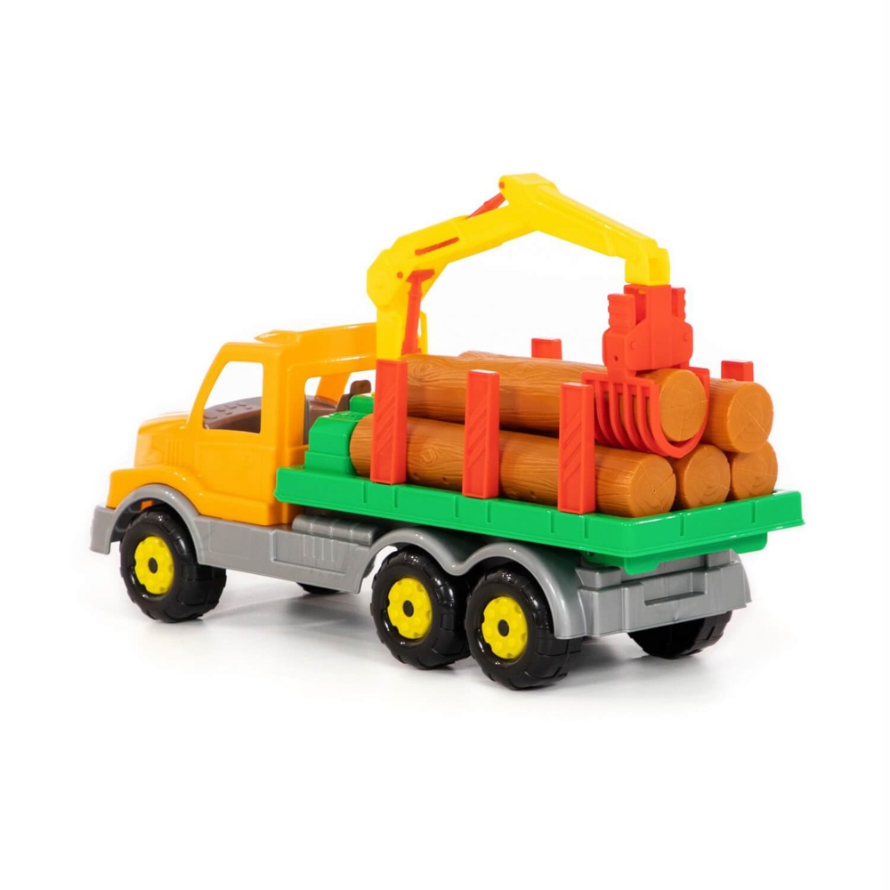 Camion cu lemne - Gigant, 47x16x26 cm, Wader - imagine 3