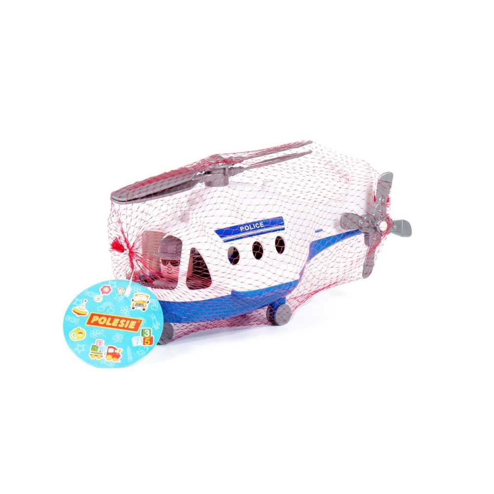 Elicopter politie Alpha 29 cm, Polesie - imagine 11