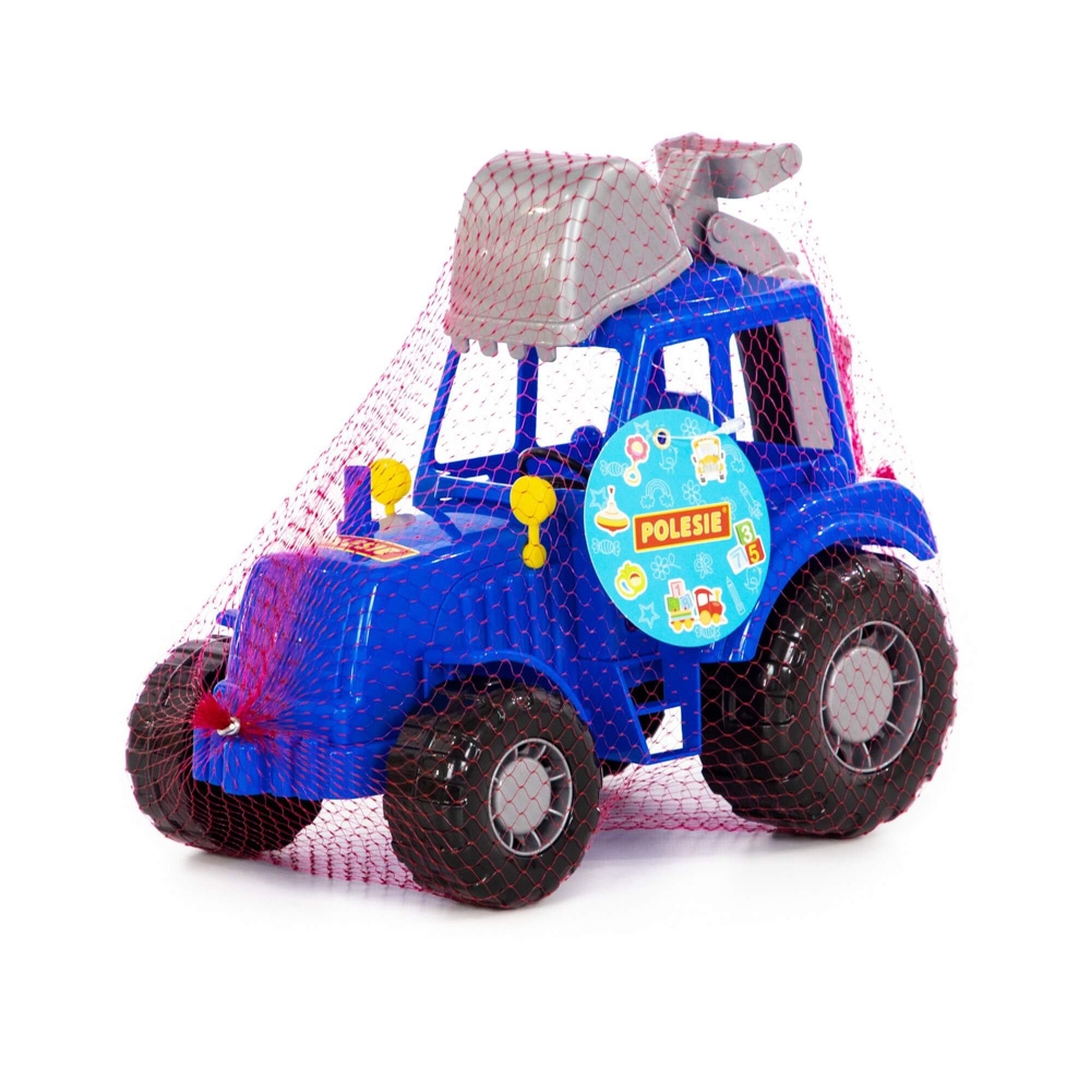 Tractor-excavator - Altay, 28.5x17x22 cm, Polesie - imagine 6