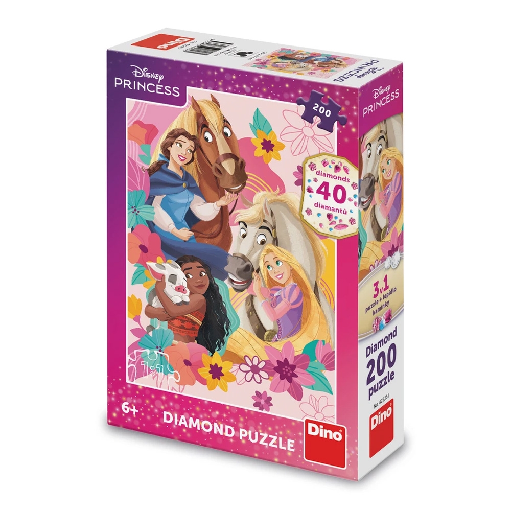 Puzzle 200 piese, Printese - DINO TOYS