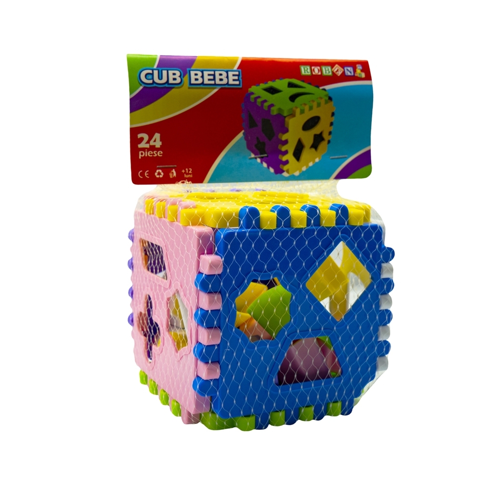 Cub bebe 24 piese - ROBENTOYS - imagine 4