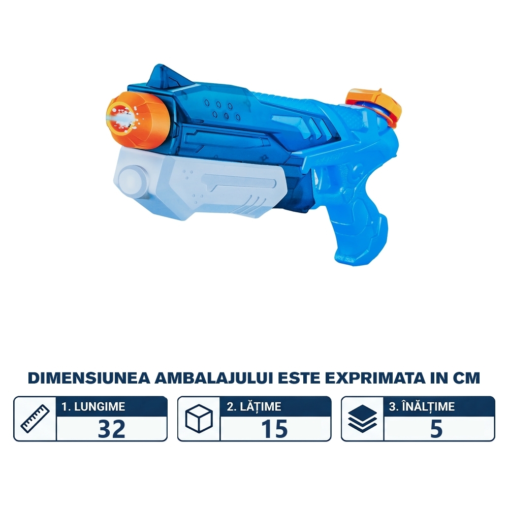 Pistol apa, 32 cm - imagine 2