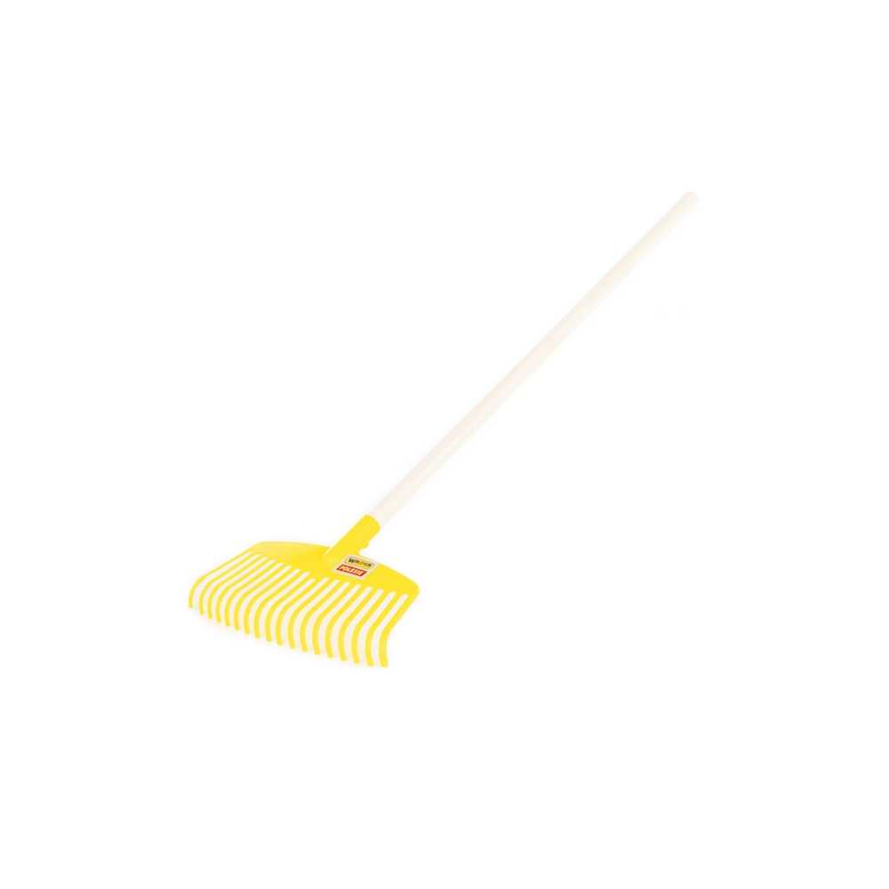 Grebla plastic cu maner din lemn, 78x27x4 cm, Wader - imagine 3
