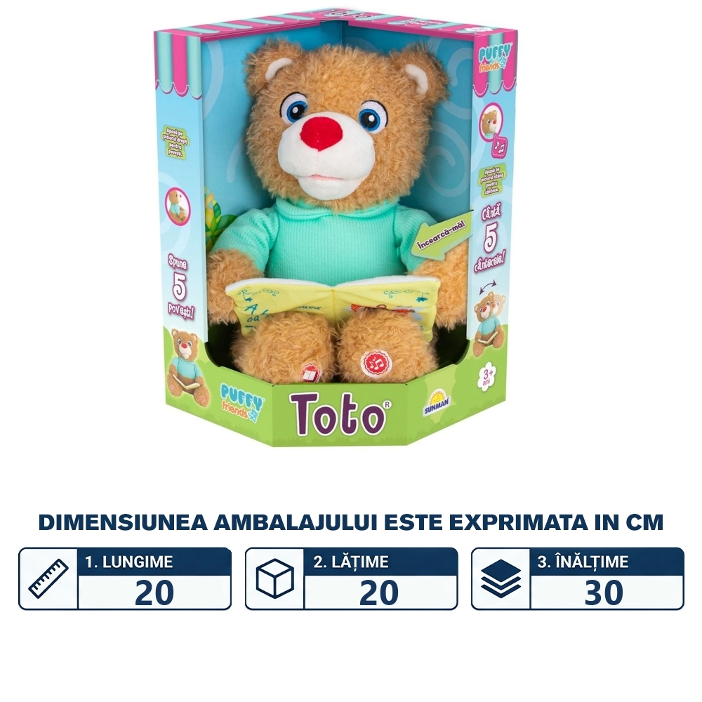 Puffy Friends Functions - Toto - Noriel - imagine 2