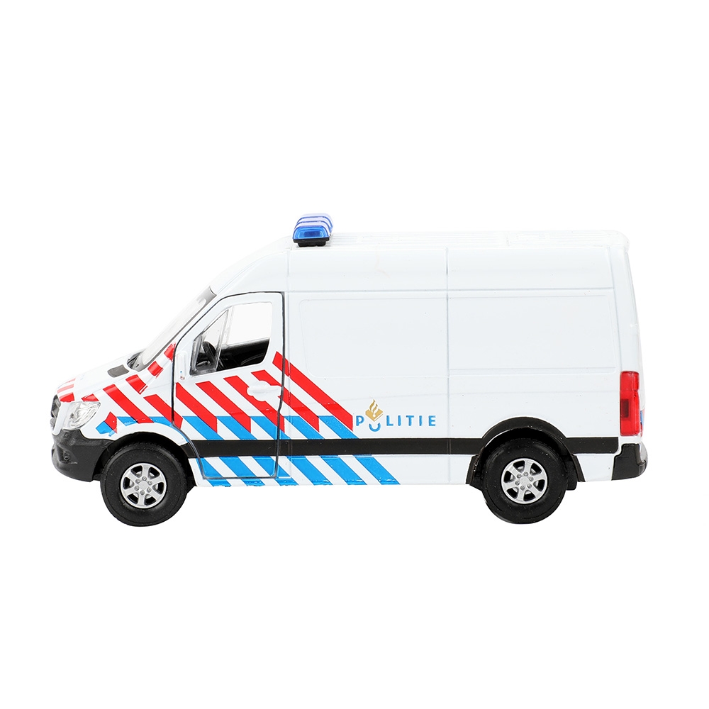 Masina Mercedes Benz Sprinter, Politie, Welly - Toi-Toys - imagine 5