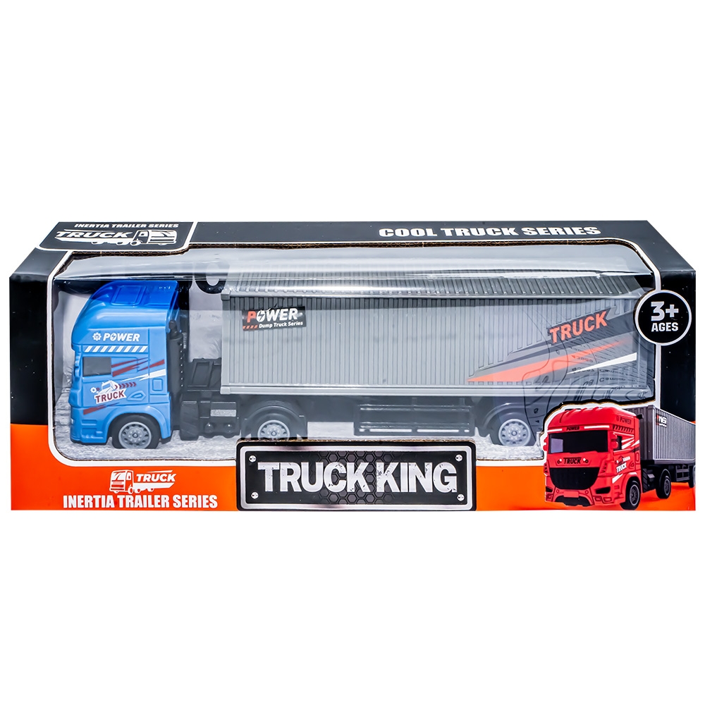 Camion/Tir, cu frictiune, 27x5.5x8 cm - imagine 5