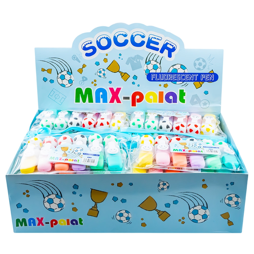 Text markere pentru copii, Fotbal, 6 buc/set - imagine 11