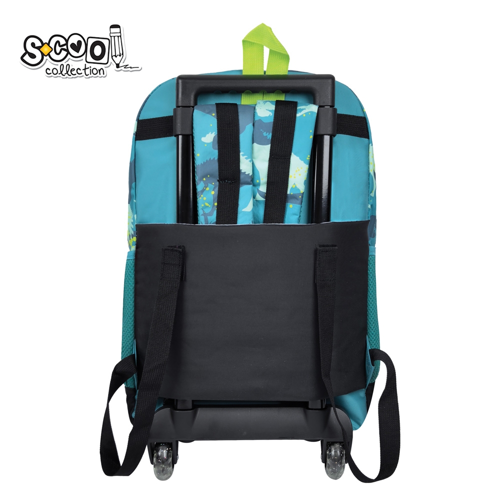 Ghiozdan Trolley, 45x32x16.5 cm, DINO- S-COOL - imagine 4