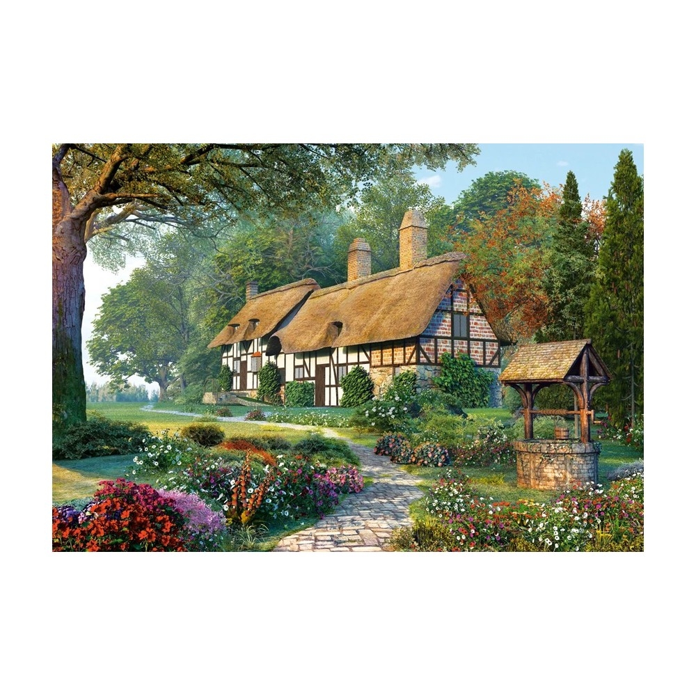 Puzzle 1500 piese, Casuta In Padure - Castorland - imagine 2