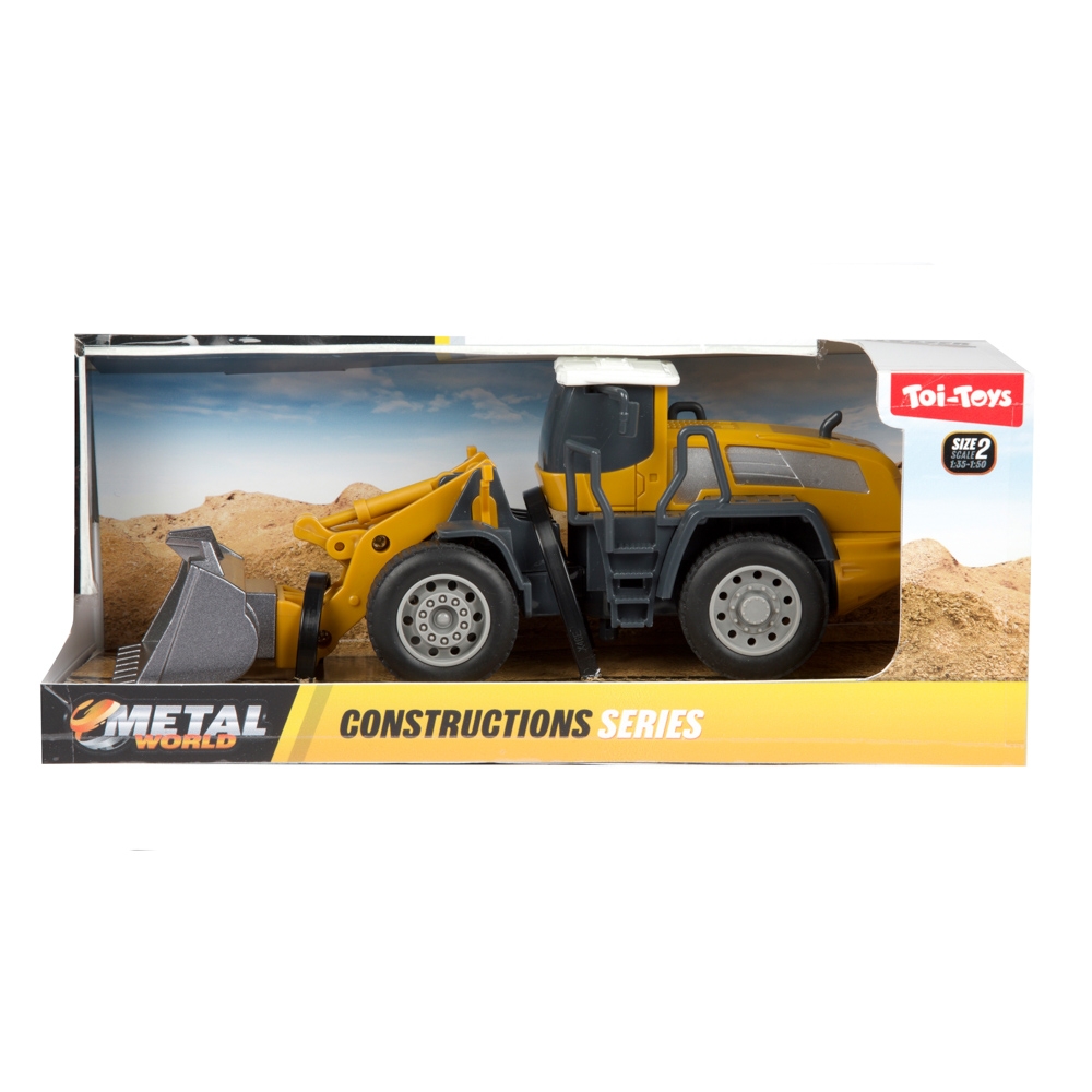 Excavator din metal - Toi-Toys - imagine 3