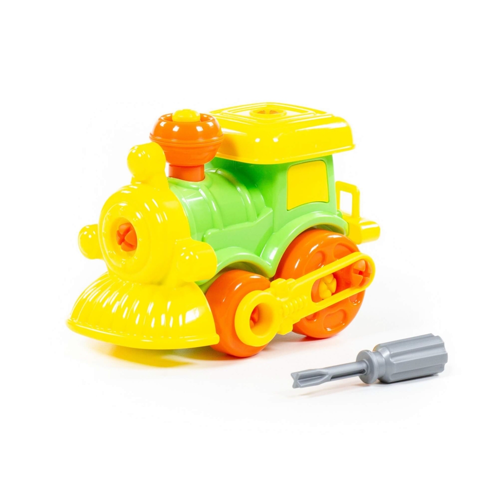 Locomotiva demontabila, 25,5x11,7x22 cm, Polesie - imagine 7