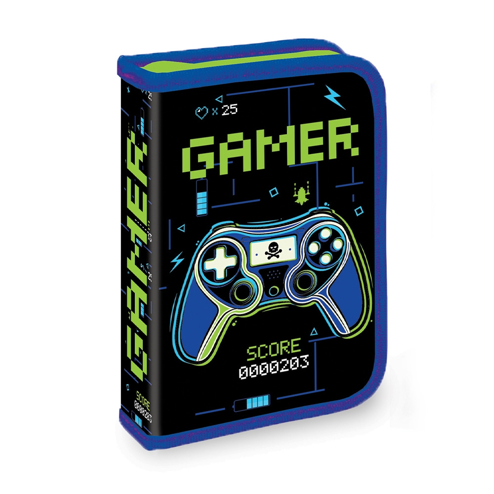 Penar Echipat, 1 Fermoar, 2 Ext., 32 Piese, Gamer - S-Cool - imagine 3