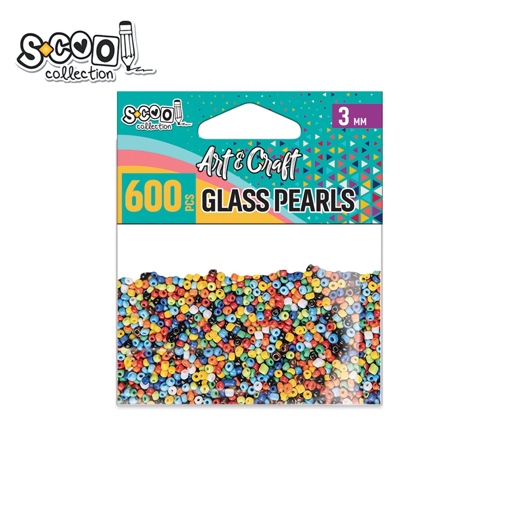 Accesorii craft, margele, 600 buc/set - S-COOL
