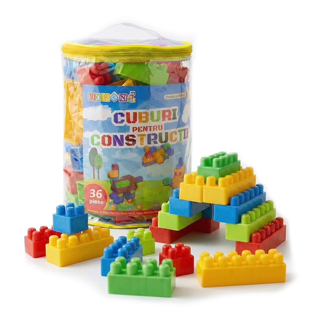 Cuburi 36 piese - ROBENTOYS - imagine 3