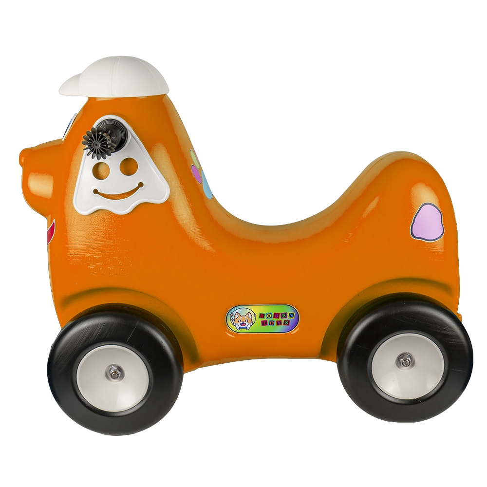 Catel balansoar 2 in 1, portocaliu - ROBENTOYS - imagine 5
