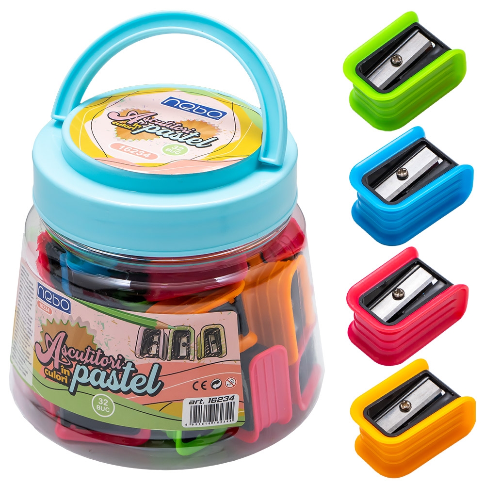 Ascutitoare, culori pastel - NEBO
