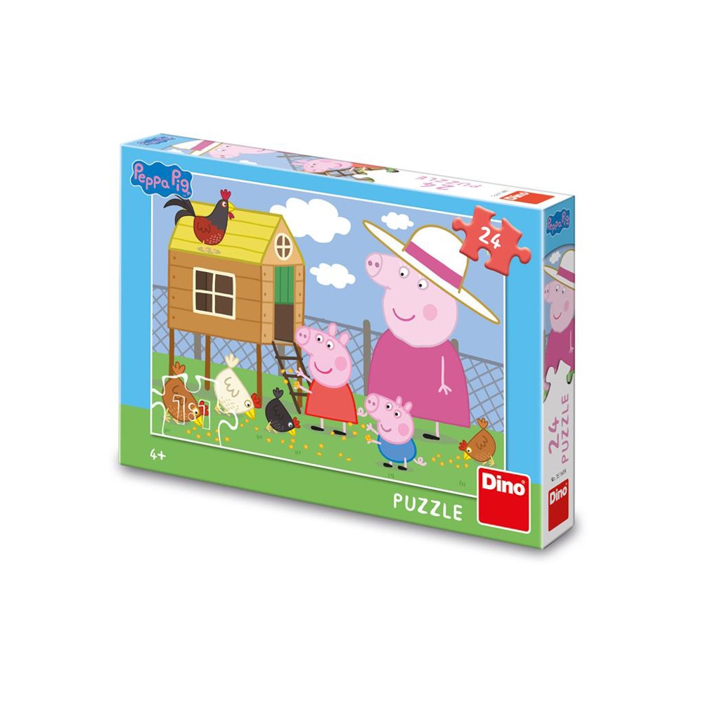 Puzzle 24 piese, Peppa Pig - DINO TOYS