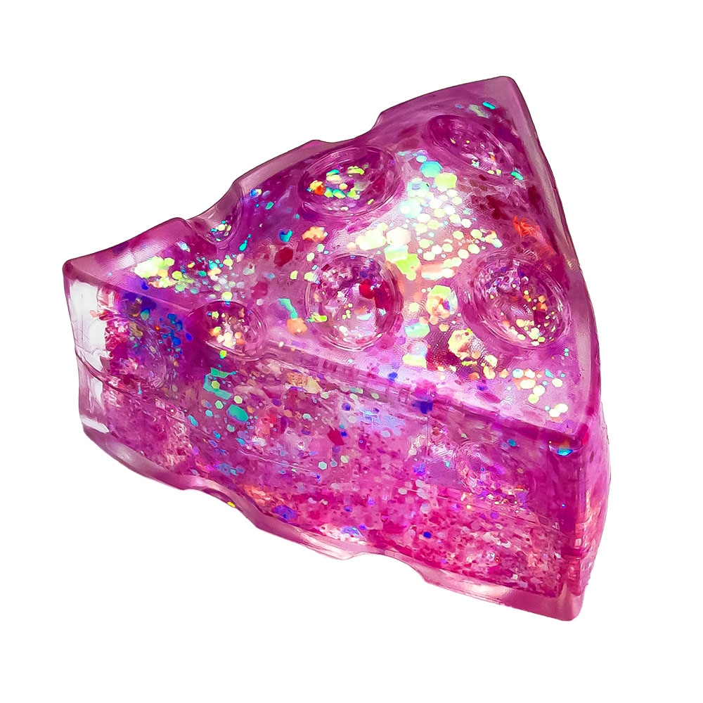 Jucarie antistres Squishy, Cheese - imagine 3