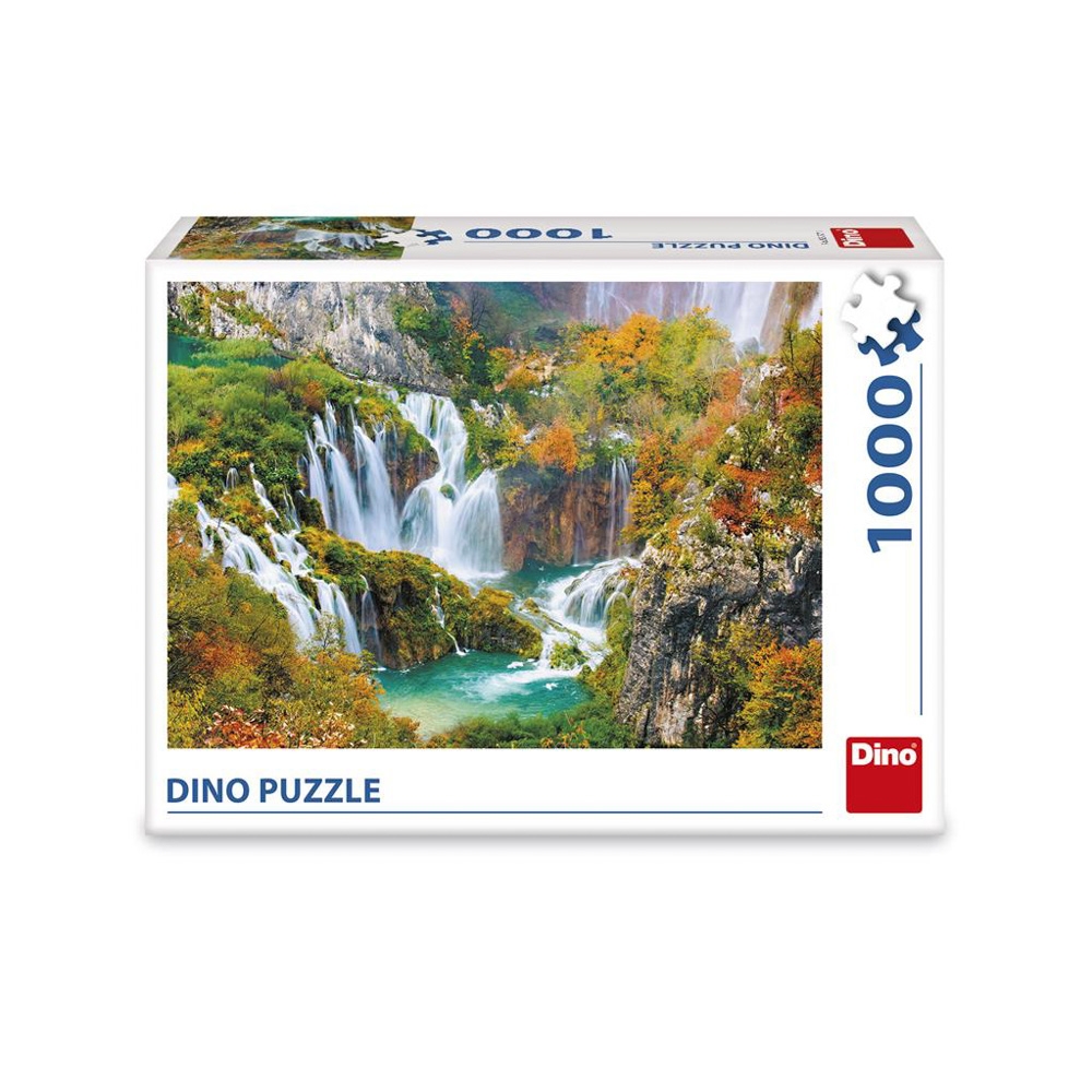 Puzzle 1000 piese, Lacurile Plitvice - DINO TOYS - imagine 3