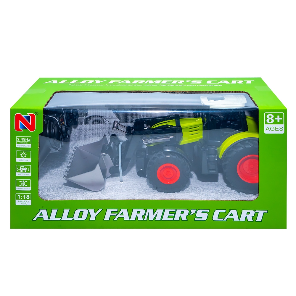 Tractor cu RC + incarcator cupa, 29x11.5x12 cm - imagine 5