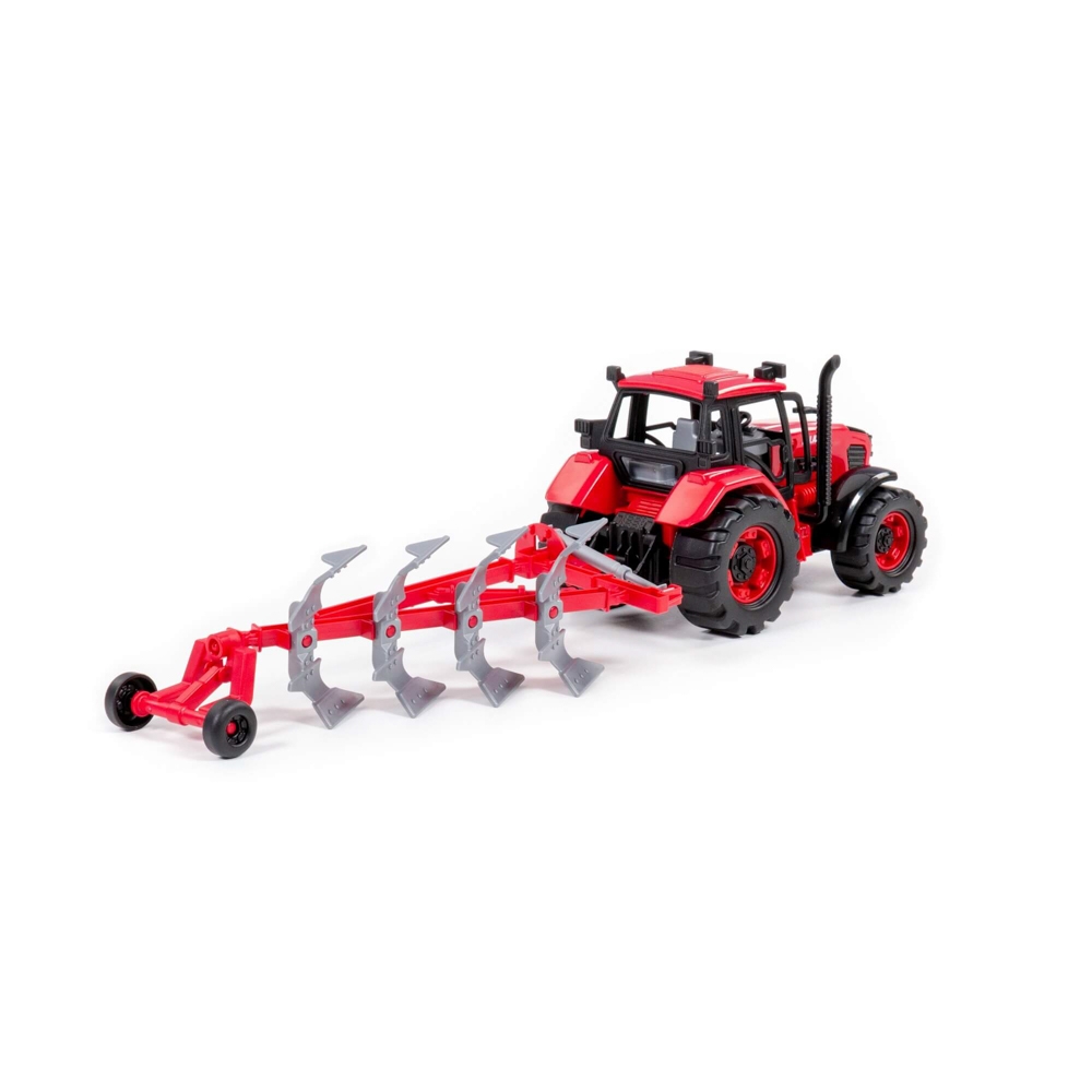 Tractor cu plug, 44,5x11.5x14.7 cm, Polesie - imagine 6