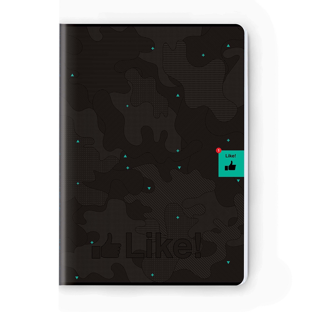 Caiet A5, 52 file AR, Premium, 75g, Like Collection  - S-COOL - imagine 7