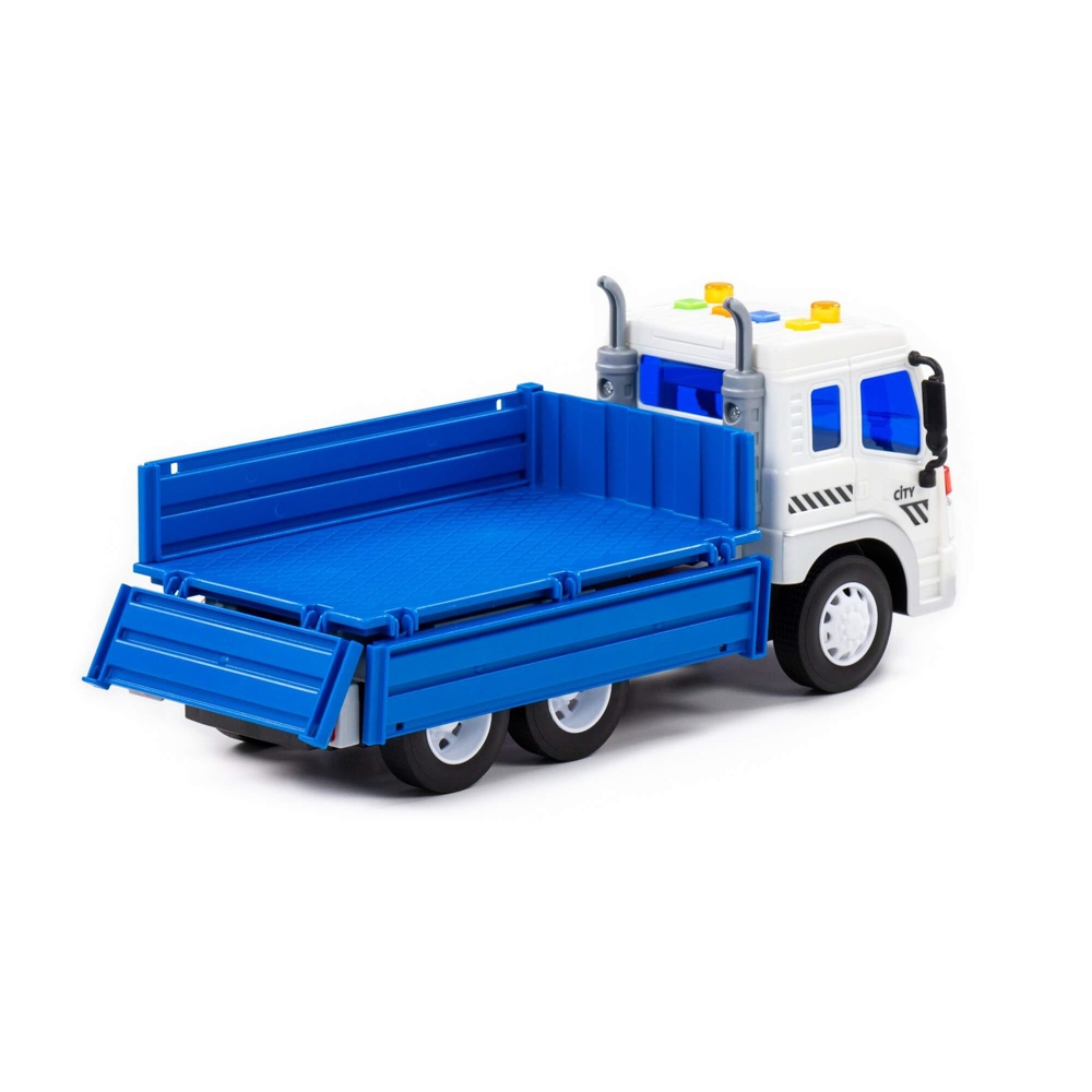 Camion cu lumina si sunete, 32x11,5x18,5 cm, Polesie - imagine 5