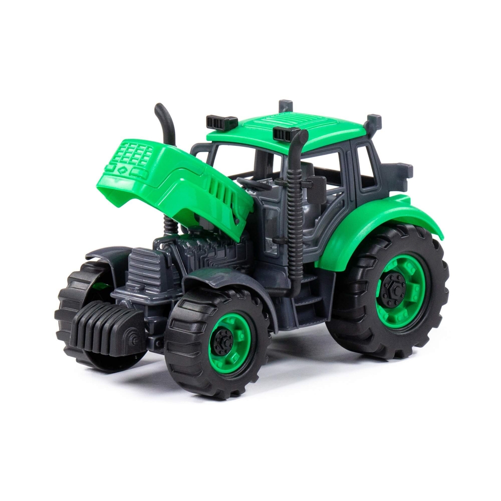 Tractor cu frictiune, 18.8x10x11 cm, Polesie - imagine 8