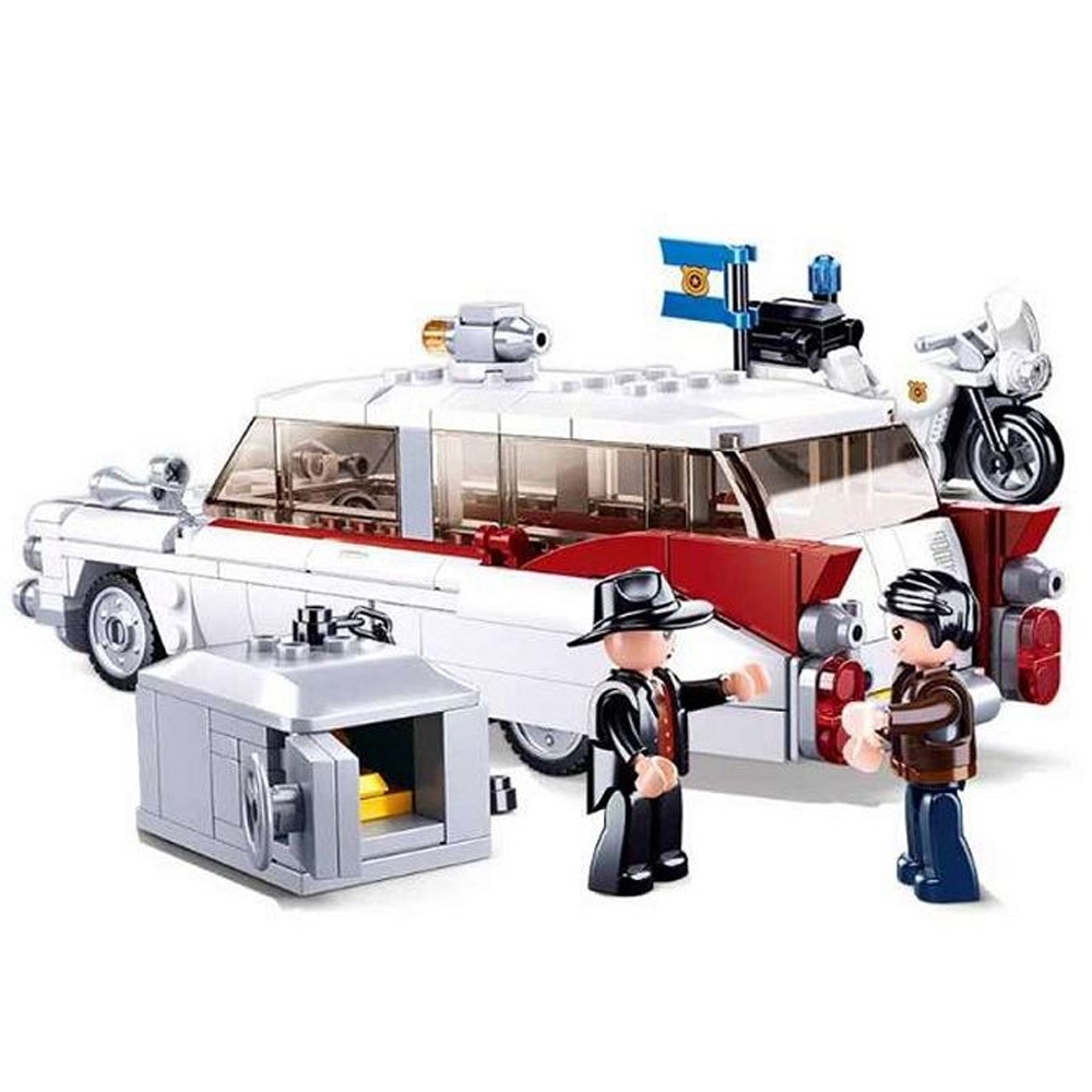 Set de constructie Machete, 411 piese, Jaful - Sluban - imagine 4