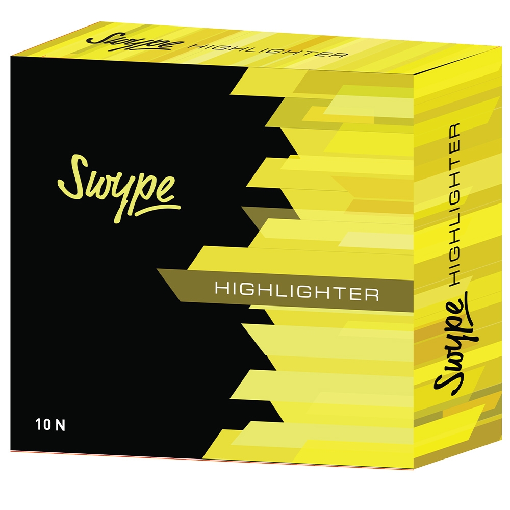 Textmarker, Swype, galben - LINC - imagine 4